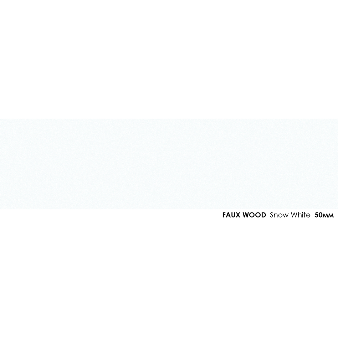 Faux Wood 50мм Snow White